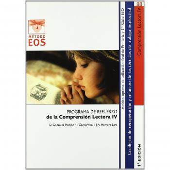 Comprensión lectora IV: 88 - García Vidal, Jesús;González Manjón, Daniel;Herrera Lara, J. A.