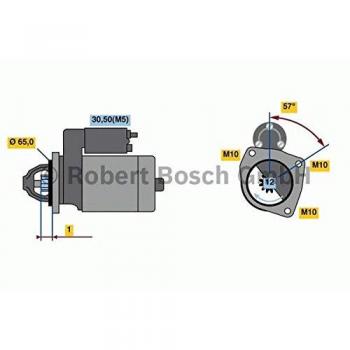 Motor de Arranque Bosch 986022910 - Tipo: Motor de Arranque; Marca: Bosch; Número de pieza: 0 986 022 910