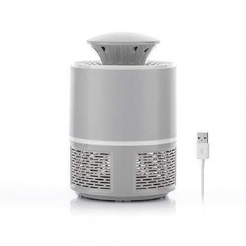 InnovaGoods Lámpara Antimosquitos por Succión KL Twist, Blanco