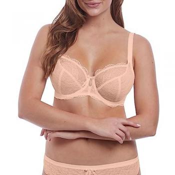 Freya Fancies Underwire Plunge Bra - Natural Beige, Size 34DD