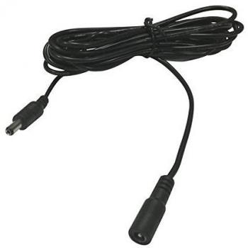 Cable de alimentación de CC Adaptador de Cable de extensión de Enchufe Macho a Hembra 2.1 Enchufe de 5.5 mm para cámara de Monitor de camión de automóvil 12V 24V 3 Metros 10 pies by HitCar