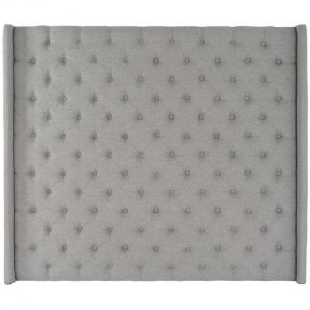 Cabecero de Cama Home ESPRIT Gris de Madera MDF 194 x 20 x 170 cm