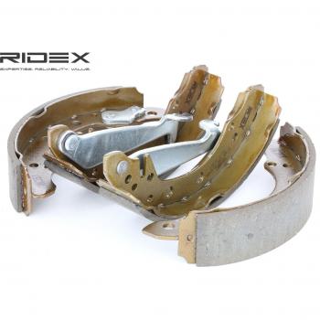Juego de zapatas de freno RIDEX 70B0002 para VW, AUDI y RENAULT, incluye forros de freno y es compatible con Golf IV y Polo