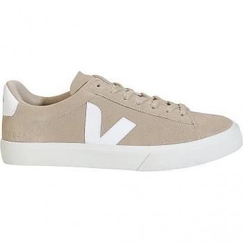 VEJA Campo Suede Sneaker in Dune/White, Size EU 43 (US Men's 10), Medium