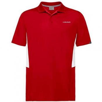 Head Club Tech Polo Shirt M Polos, Hombre, Rojo, Large