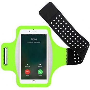 Guzack Brazalete Deportivo, Brazalete Running Armband Movil Soporte para iPhone XS MAX/XS/XR/8 Plus/7 Plus, Samsung S9 S8 S7 S6 Edge, Huawei P20 P10 P9 Lite Teléfono Debajo de 6.0 Pulgada