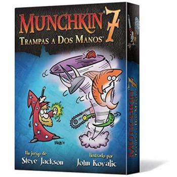 Edge Entertainment- Munchkin 7 - Trampas a Dos Manos - Español, Color
