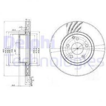 Disco de freno DELPHI BG3756
