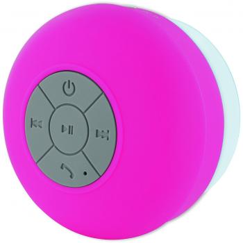 Be HT1180 Mix-Minialtavoz con Bluetooth impermeable, color rosa