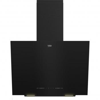 Beko BHCA62442BBH Campana Decorativa Inclinada 60cm Cristal Negro 408 m³/h 56 dB