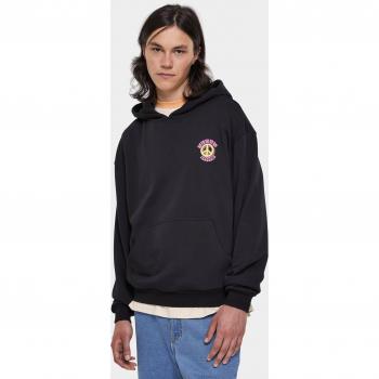 Urban Classics Big Peace Hoodie - Black Hooded Sweatshirt for Men (S to XL)