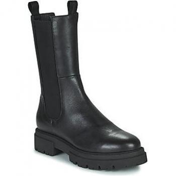 Blackstone Women's High Chelsea Boots UL93-BLACK