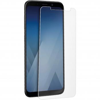 Muvit MUTPG0344 - Protector de Pantalla Tempered Glass 0,33 mm para Samsung Galaxy A8 2018