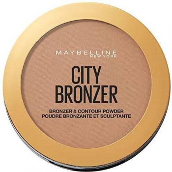 Maybelline New York City Bronzer Polvos Bronceadores Mate para Pieles Oscuras, Tono 300 Deep Cool