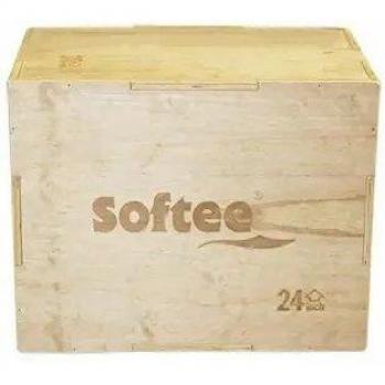 Softee Wooden Plyo Box 50 x 60 x 75 cm Unisex