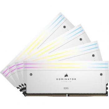Corsair Dominator Titanium DDR5 6000MHz 64GB (4x16GB, CL36, XMP, Blanco)
