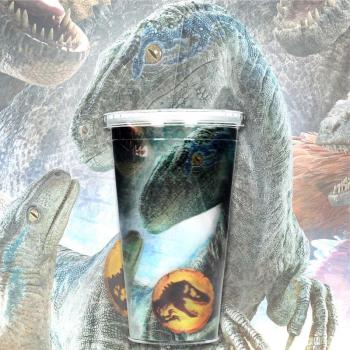 Vaso 3D Lenticular Biosync Jurassic Park 50ml