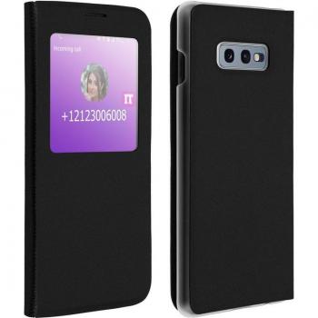 Funda Libro con Ventana Negra para Samsung Galaxy S10e
