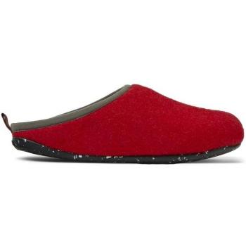 Zapatillas de casa Camper en rojo para hombre confeccionadas en fibras naturales