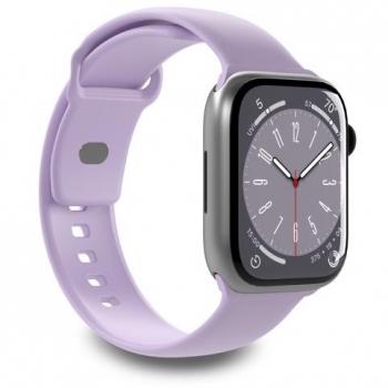 Pulsera de Silicona Puro Icon para Apple Watch 42-49mm - Color Lavanda