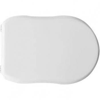 Sedile WC Termoindurente Blanco para Flaminia Vaso Efi Forma 10 - Copriwater de Madera