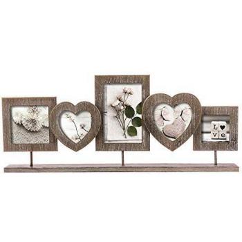 ATMOSPHERA CONJUNTO 5 MARCOS DECORATIVOS DE SOBREMESA