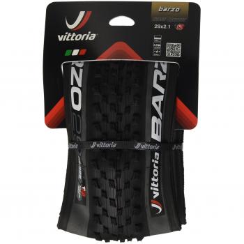 Vittoria Barzo Cubierta MTB, Unisex Adulto, Negro, 52-584/27.5 x 2.1