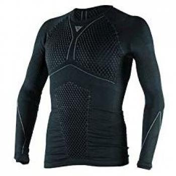 Dainese-D-CORE THERMO TEE LS, Negro/Antracite, Talla XS/S