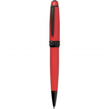 Cross Bailey Matte Red Lacquer Ballpoint Pen with Black PVD Accents