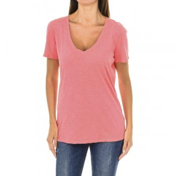 Armani-Camiseta manga corta y cuello en pico 3Y5T45-5JZMZ mujer