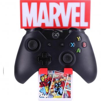 Exquisite Gaming Cable Guy Marvel Logo Ikons Base de Carga Multiplataforma