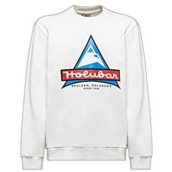 Holubar Logo JJ20 Men's White Sweatshirt XL
