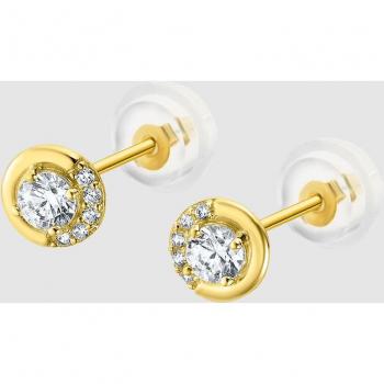 Pendientes Time Road HIN00206 Oro Mujer