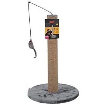 Rascador para Gatos Zolux 504049GRI Bronce Madera