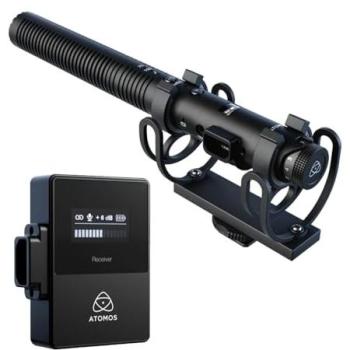 Atomos StudioSonic Professional Supercardioid Shotgun Microphone with USB-C Connectivity