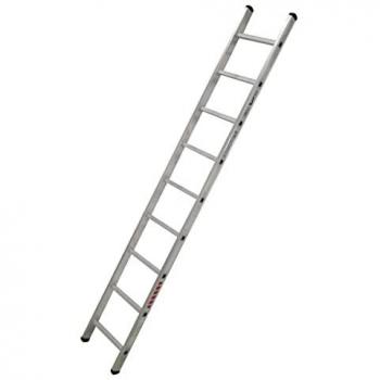 Escalera de Aluminio Simple 21 Peldaños 6m con Piezas y Accesorios