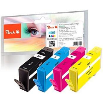 Cartucho de Tinta Compatible HP 903 - Pack de 4 (Negro, Cian, Magenta, Amarillo) para HP OfficeJet 6950 y Pro 6960/6970