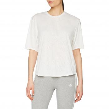 adidas Freelift Aerokn Camisa de Golf, Mujer, Blanco
