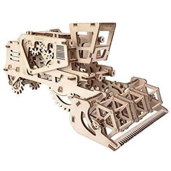 Maqueta Mecánica de Madera Cosechadora Ugears 37x14x3 Cms