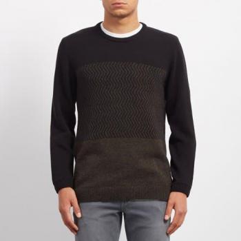 Volcom Bario Crew Update Black L