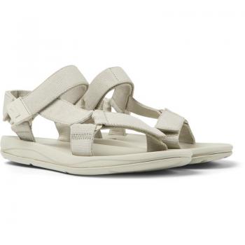 CAMPER Match Sandals for Men - Grey, Size 39, Cotton Fabric