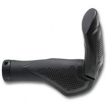 Puños Naturales Comfort Bar Ends Medianos Negro
