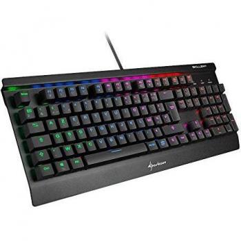 Sharkoon Skiller Mech SGK3 Teclado para Gaming USB AZERTY Francés Negro