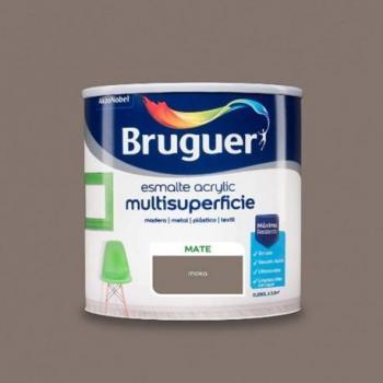 ESMALTE ACRÍLICO MATE MOKA 250ML BRUGUER