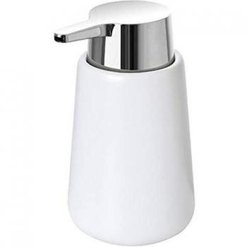 Dispenser de Jabón Manual Sidney Blanco en Cerámica