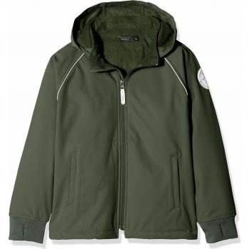 NAME IT NKMMALTA Jacket, Chaqueta para Niños, Grün Thyme, 140 cm