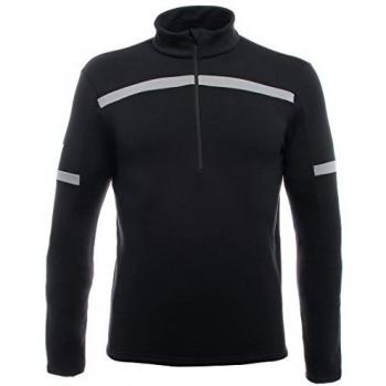 Dainese Hp2 Mid Half Zip Man Térmicos de Esquí, Hombre, Stretch-Limo/Azul-Vapor, M