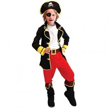 Cloudkids Disfraz de Capitán Pirata para Niños