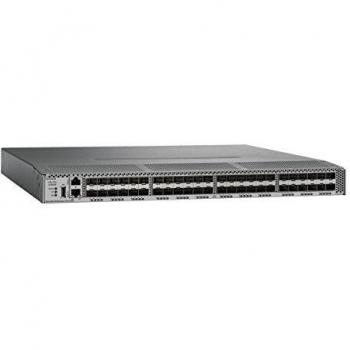 Cisco MDS 9148S - Switch - Managed - 48 x 16Gb Fibre Channel - Back-to-Front Airflow - Rack Mount