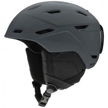 Casco de Esquí Alpino Smith Mission Gris - Protección, diseño ligero, ventilación ajustable, forro extraíble y lavable, compatible con sistemas de audio